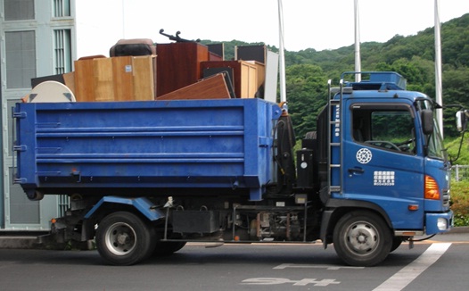 粗大ごみ収集車